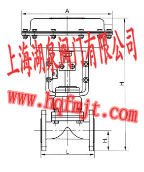 電動隔膜調節閥結構圖